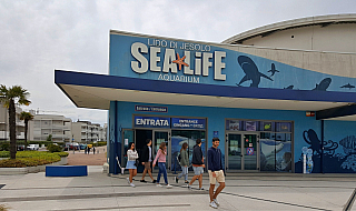 Akvárium Sea Life v Lido di Jesolo (Itálie)