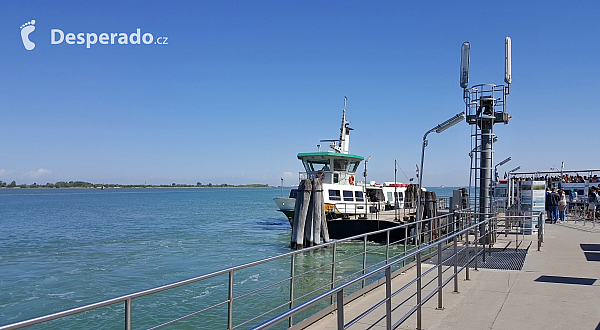Přístav v Lido di Jesolo (Itálie)