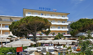 Hotel Aurora v Lido di Jesolo (Itálie)