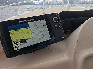 GPS navigace na lodi  (Norsko)