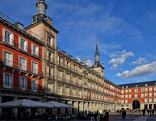 Plaza Mayor v Madridu (Španělsko)