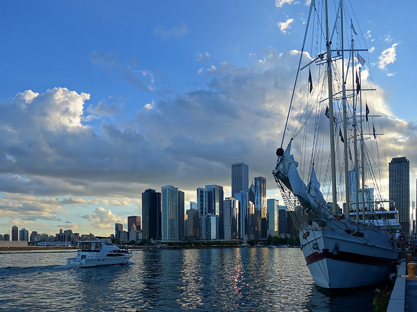 Navy Pier v Chicagu (Ilinois - USA)