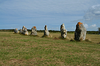 Megality Lagatjar v Pointe de Pen-Hir (Francie - Bretaň)