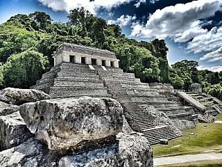 Palenque – bývalé mayské centrum jižního Yucatánu