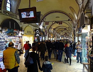 Velký bazar v Istanbulu (Turecko)