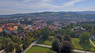 Zámecké zahrady v Českém Krumlově (Česká republika) - Photo by Martin Kunzendorfer