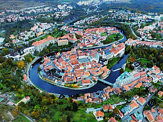 Český Krumlov je oázou plnou kultury