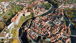 Staré centrum Českého Krumlova (Česká republika) - Photo by Martin Kunzendorfer