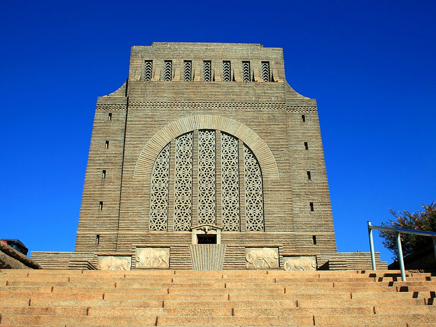 Voortrekker Monument v Pretorii (Jihoafrická republika)