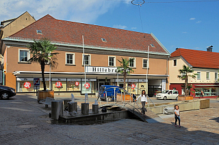 Schillerplatz ve Feldkirchen in Kärnten (Rakousko)