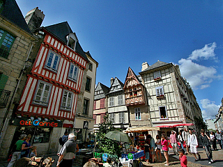 Quimper je kulturní srdce Bretaně
