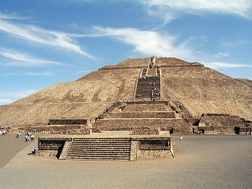 Teotihuacán je skvostem mezi aztéckými památkami