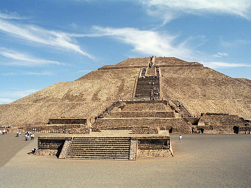 Teotihuacán je skvostem mezi aztéckými památkami