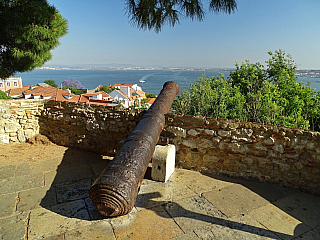 Castelo de Sao Jorge - Hrad svatého Jiří v Lisabonu (Portugalsko)