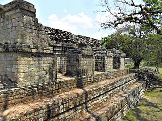 Copán - pozůstatky města mayské civilizace (Honduras)