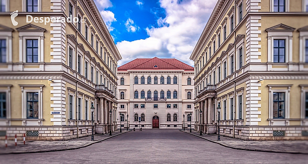Odeonsplatz v Mnichově (Německo)