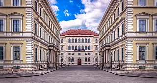 Odeonsplatz v Mnichově (Německo)