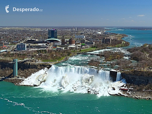 Niagárské vodopády (hranice USA a Kanady)