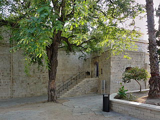 Středověký hrad v centru Lemesosu (Kypr)