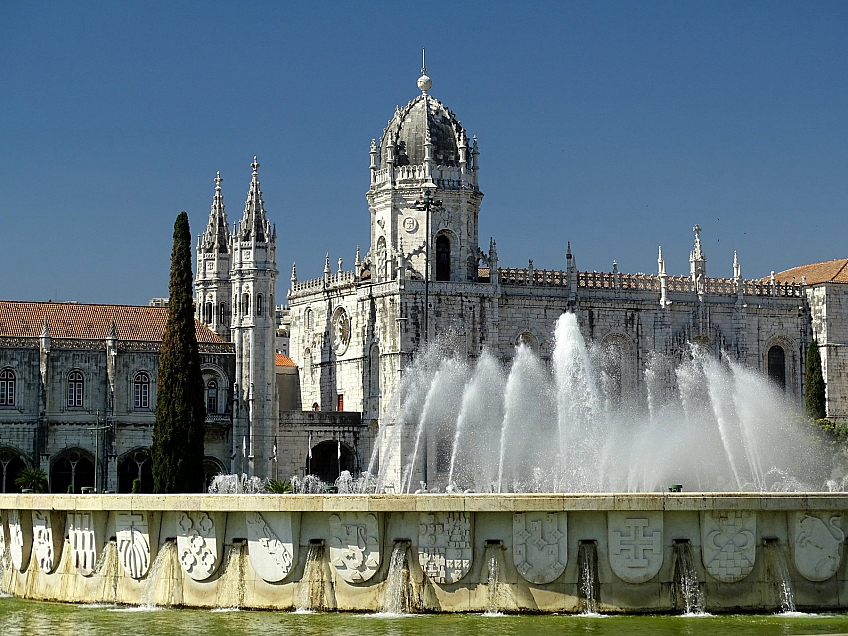 Mosteiro dos Jerónimos v Lisabonu (Portugalsko)