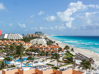 Letovisko Cancún (Mexiko)