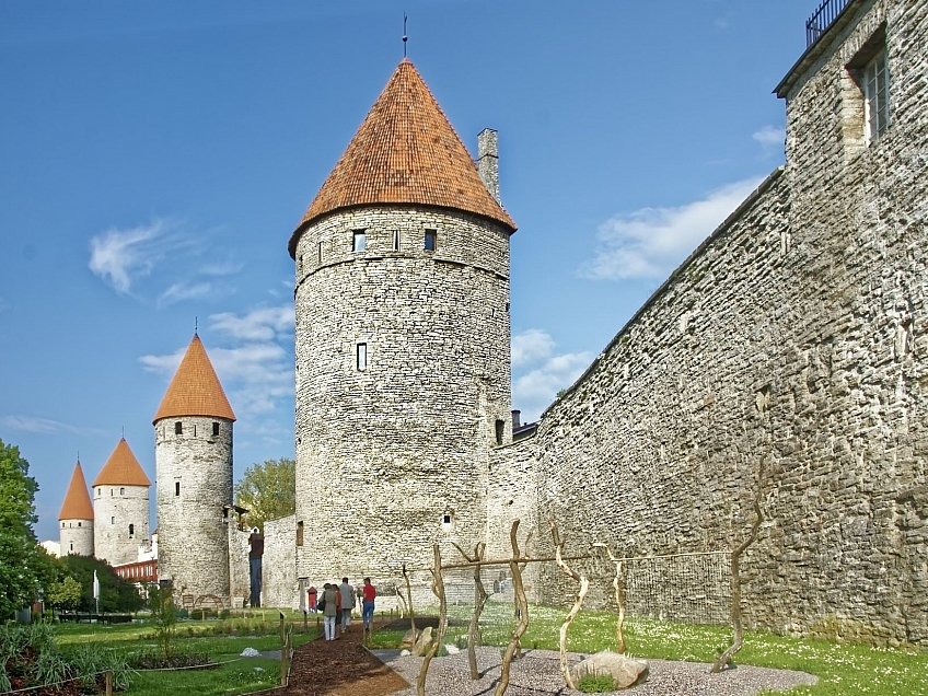 Opevnění starého města Tallinn (Estonsko)