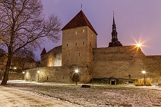 Hrad v Tallinnu (Estonsko)