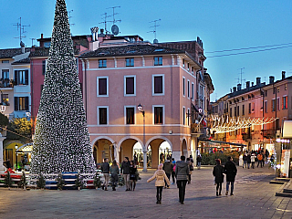 Video z vánočního Desenzano del Garda