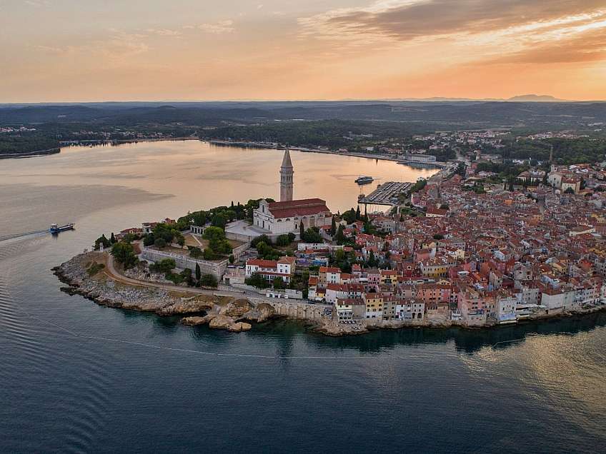 Historická část Rovinj (Chorvatsko)
