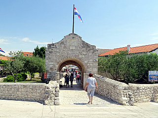 Dolní městská brána v Nin (Chorvatsko)