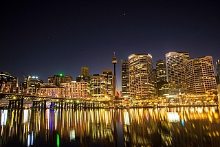 Noční Sydney (Austrálie)