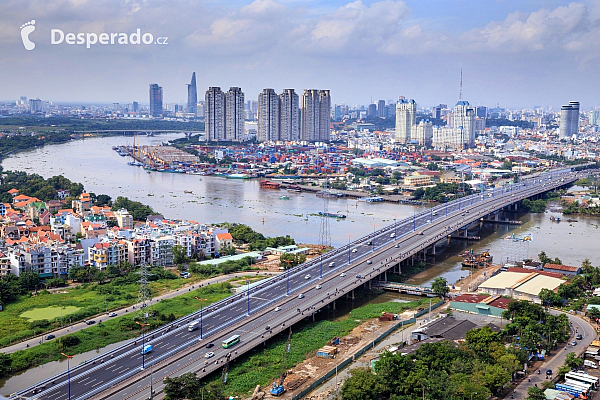 Ho Či Minovo Město nebo také Saigon (Vietnam)
