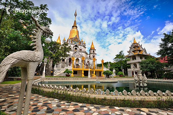 Chrám Buu Long v Ho Či Minově Městě (Vietnam)