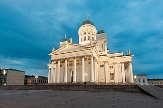 Katedrála v Helsinkách (Finsko)