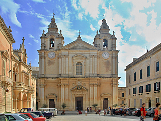 Katedrála v Mdině (Malta)