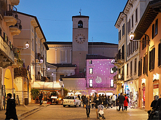 Vánoční Desenzano del Garda (Itálie)