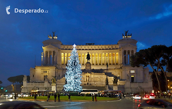 Altare della Patria v Římě (Itálie)