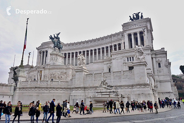 Altare della Patria v Římě (Itálie)