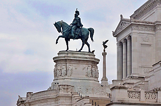 Altare della Patria v Římě (Itálie)