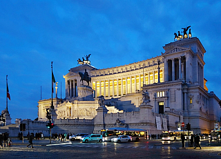 Altare della Patria v Římě (Itálie)