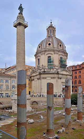 Forum Romanum v Římě (Itálie)