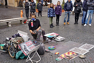 Piazza Navona v Římě (Itálie)