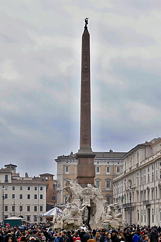 Piazza Navona v Římě (Itálie)