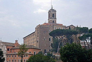 Forum Romanum v Římě (Itálie)