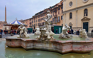 Piazza Navona v Římě (Itálie)