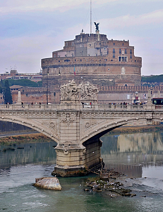 Andělský hrad v Římě (Itálie)