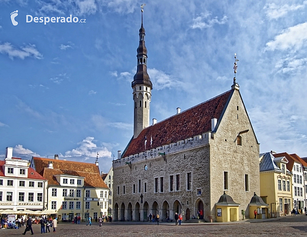 Stará radnice v Tallinn (Estonsko)