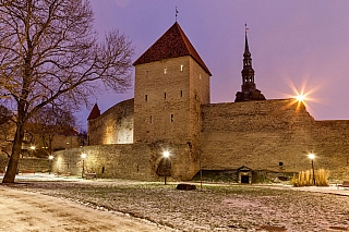 Hrad v Tallinnu (Estonsko)