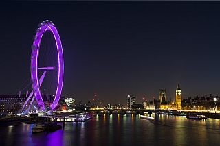 Londýnské oko - London Eye (Velká Británie)