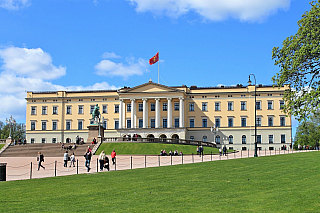 Královský palác v Oslu (Norsko)